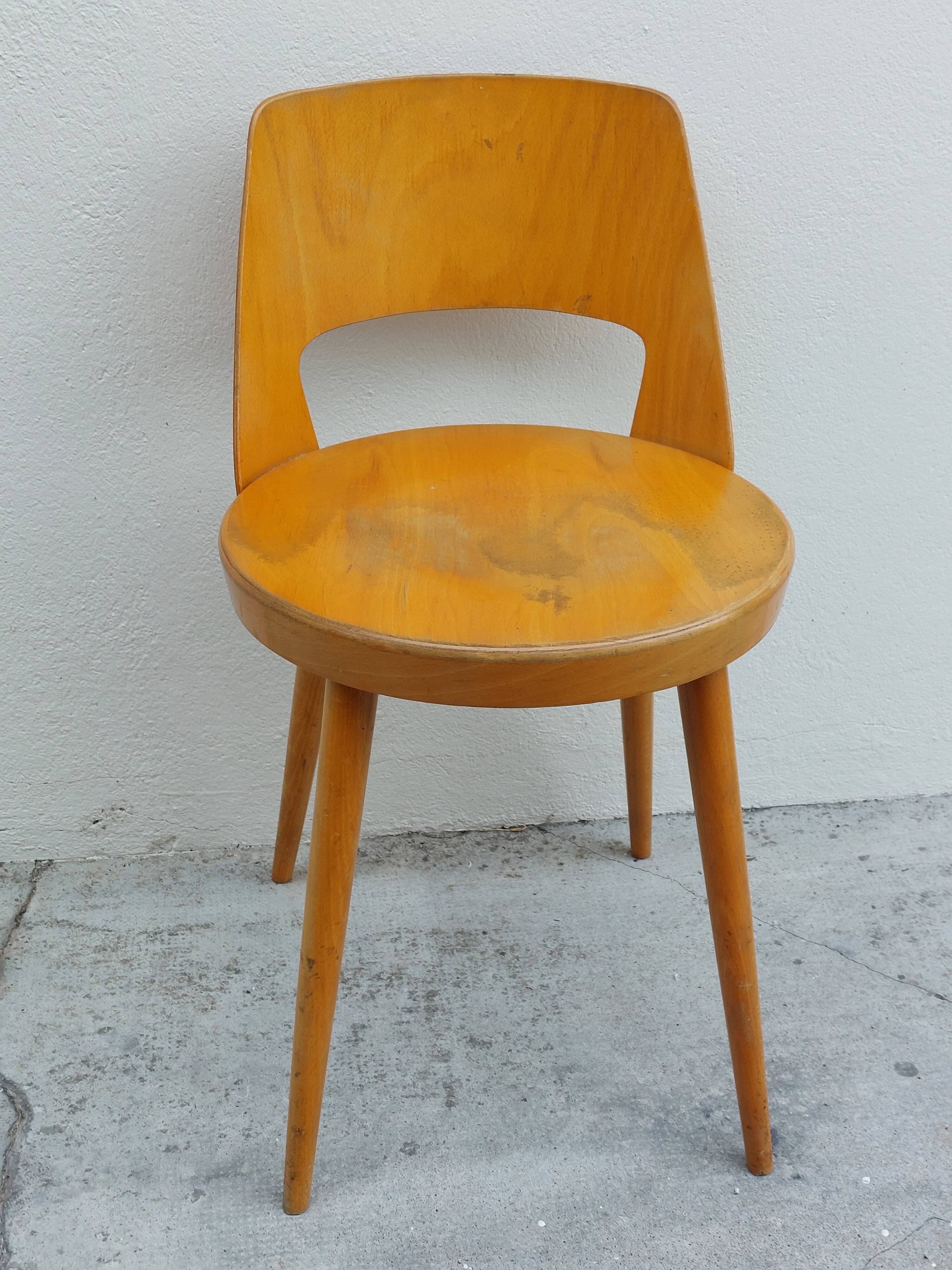 Baumann chair signed model Montor 1950