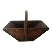 Harvest basket in wood