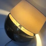 Grande Lampe Vintage • Faïence Émaillée • Louis Drimmer • Space Age • 1960