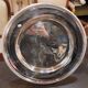 1262085 - Plat Circulaire - Modèle Perles - Christofle - V. 1980.