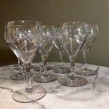 Verres gravés anciens