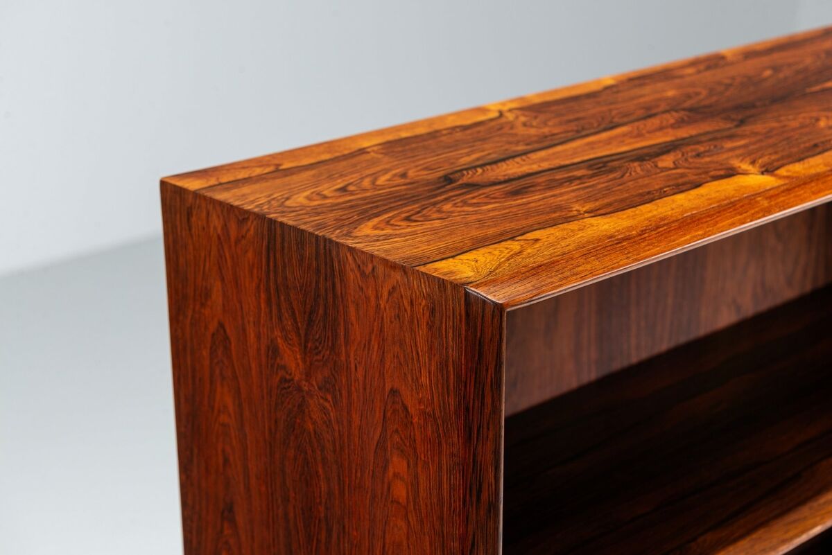 Ejvind Johansson bookcase in rosewood Ivan Gern Denmark 1960