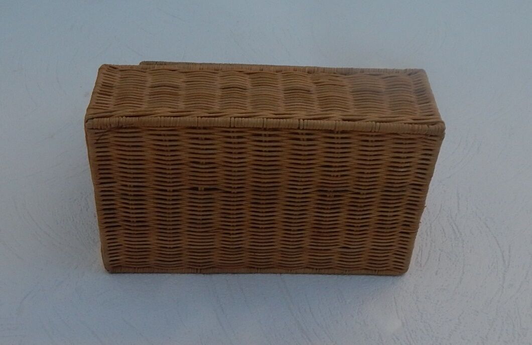 Mail door/ wicker wall organizer