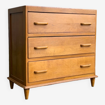 Vintage oak chest of drawers 1960