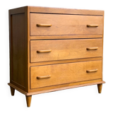 Vintage oak chest of drawers 1960