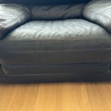 Roche Bobois Vintage Leather Armchair