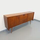 Enfilade vintage style scandinave en teck des années 60