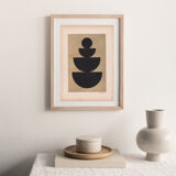 Collage on paper 20x30cm • M656 • signed Eawy