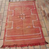 Moroccan Berber cactus silk carpet