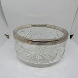 Crystal cutting and Metal agented cup