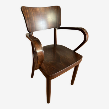 Art Deco bistro armchair