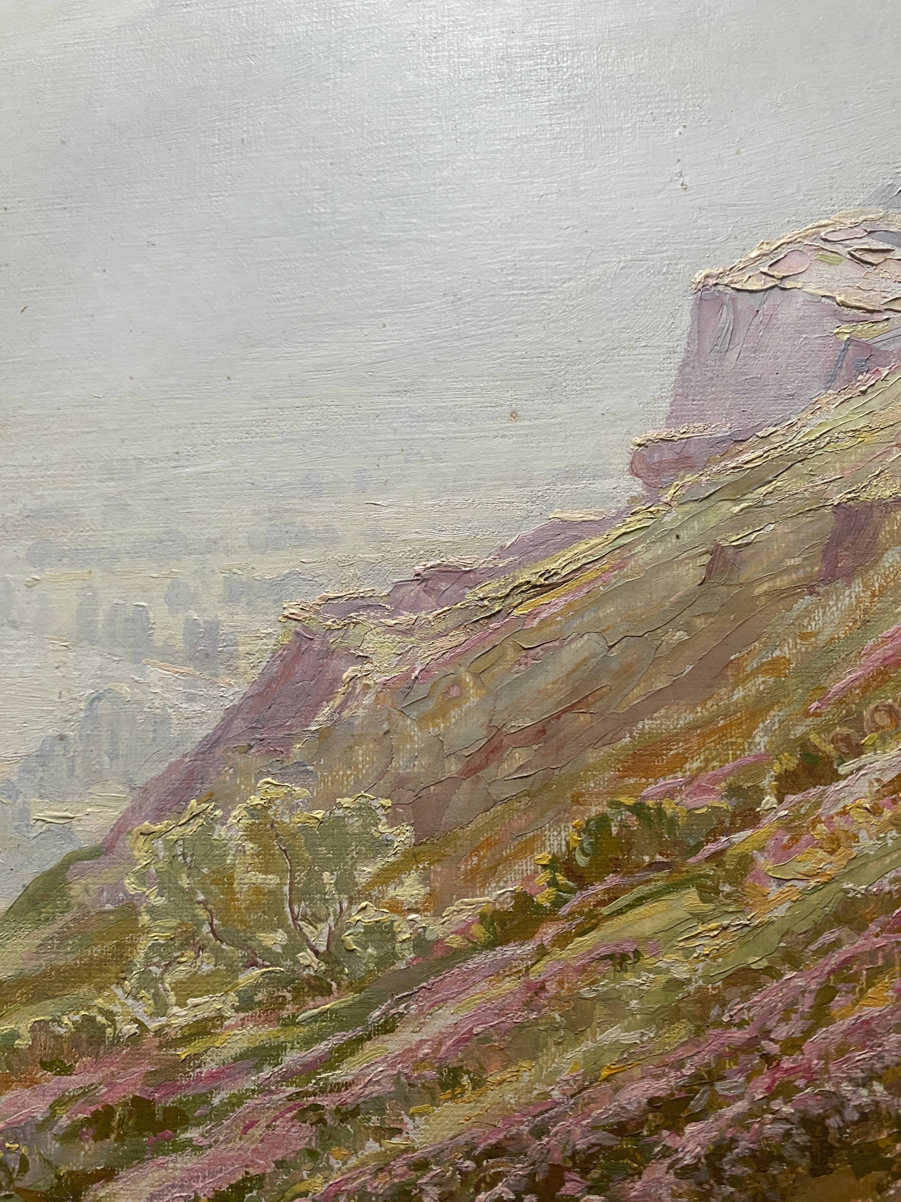 During HSP Paintings: “Landscape of Dauphiné” by Gaétan Montagney
