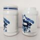 Oud Delft set of two pharmacy jars