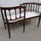 Art Nouveau Confidential Bench