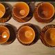6 cups Sarreguemines, model Domino