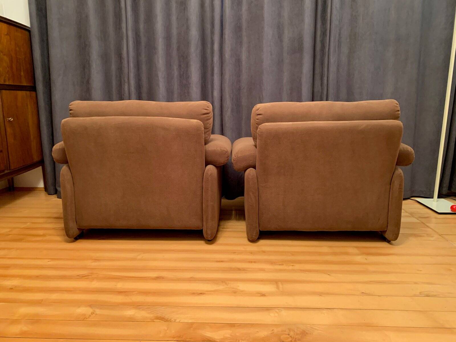 Set of Coronado armchairs by Tobia Scarpa for B&B Italia / C&B Italia, 1960s