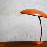 Orange midcentury table lamp by Philips, 1960s