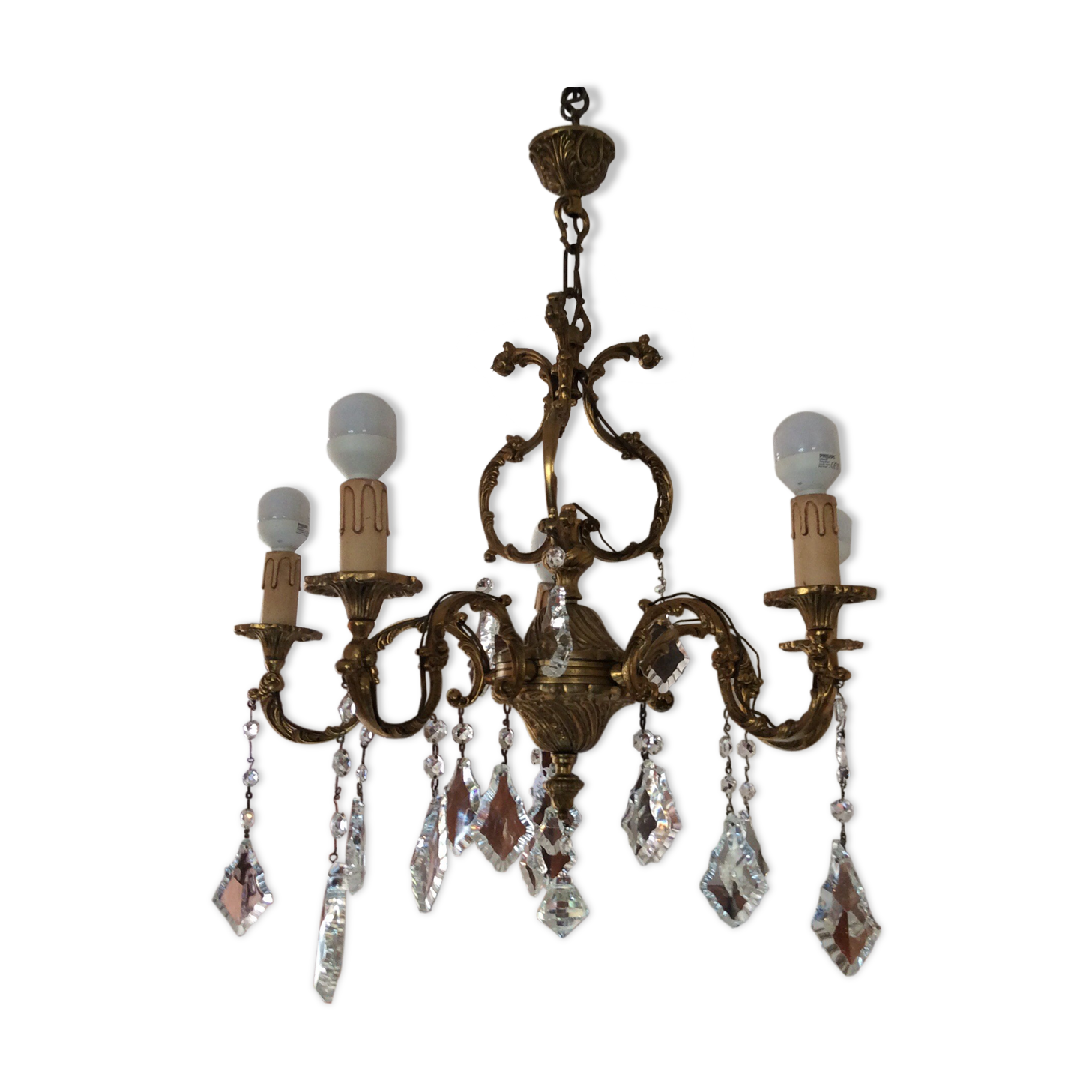 Hanging chandelier