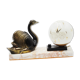 Lampe art deco cygne