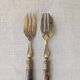 Set of 12 antique cake forks
