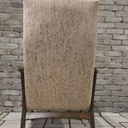 Vintage Scandinavian reclining armchair in curved wood – 1960s/70s