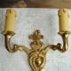 Old bronze rock style appliques
