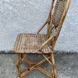 Canned rattan chairs house drucker