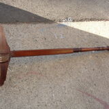 Coat rack known as "Parrot" in mahogany and bronze, circa 1950