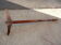Coat rack known as "Parrot" in mahogany and bronze, circa 1950
