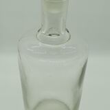 Old apothecary bottle with its stopper