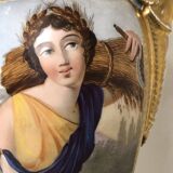 Empire swan neck vase