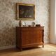 Antique Charles X mahogany commode, Genoa, 19th century