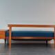 Vintage Norwegian daybed sofa, Restored, 1970s