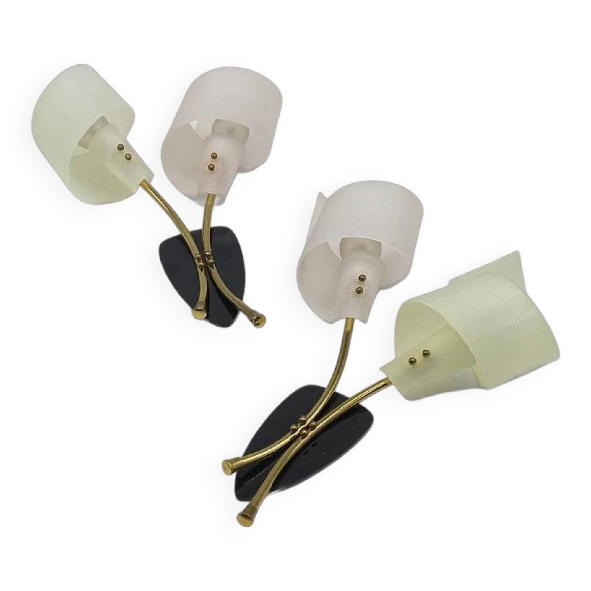 Paire d appliques arlus vintage design lampe suspension