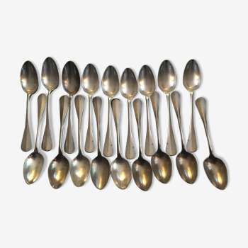 silver dessert spoons