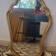 Batoque mirror in gilded wood 65 x 42 cm