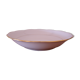 Plat creux rond en porcelaine fine blanche Création A. Deshoulières