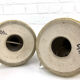 Pair of Ceramic Table Lamps Palshus, Denmark, design Esben Klint for Le Klint