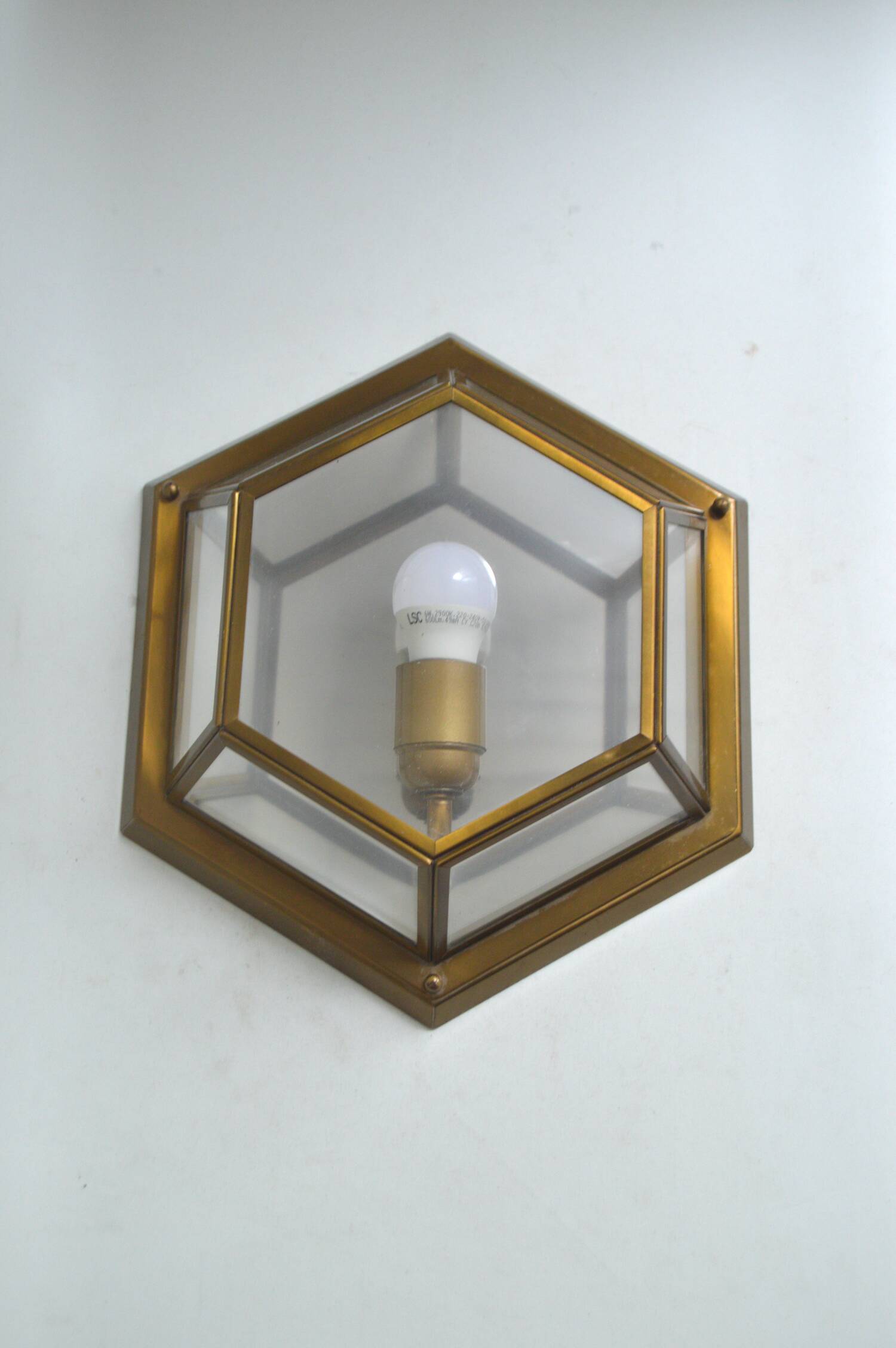 Plafonnier en laiton