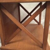 1950s wooden bedside table