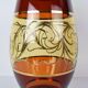 Egermann Czech crystal vase Bohemia Hand painted, gilded, circa 1980s.