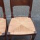 6 chaises Arts & Crafts par William Birch & E.G. Punnett