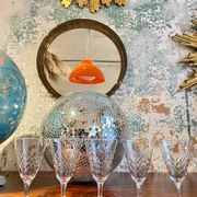 Lot de 6 verres à vin verrerie de Doyen