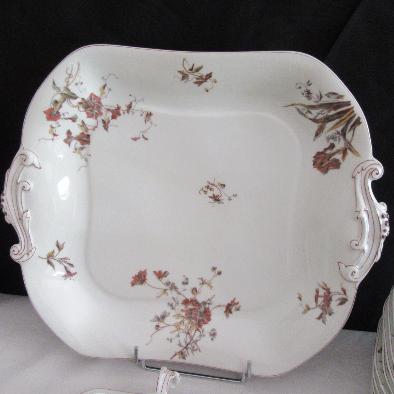 Limoges antique porcelain table service 45 pieces