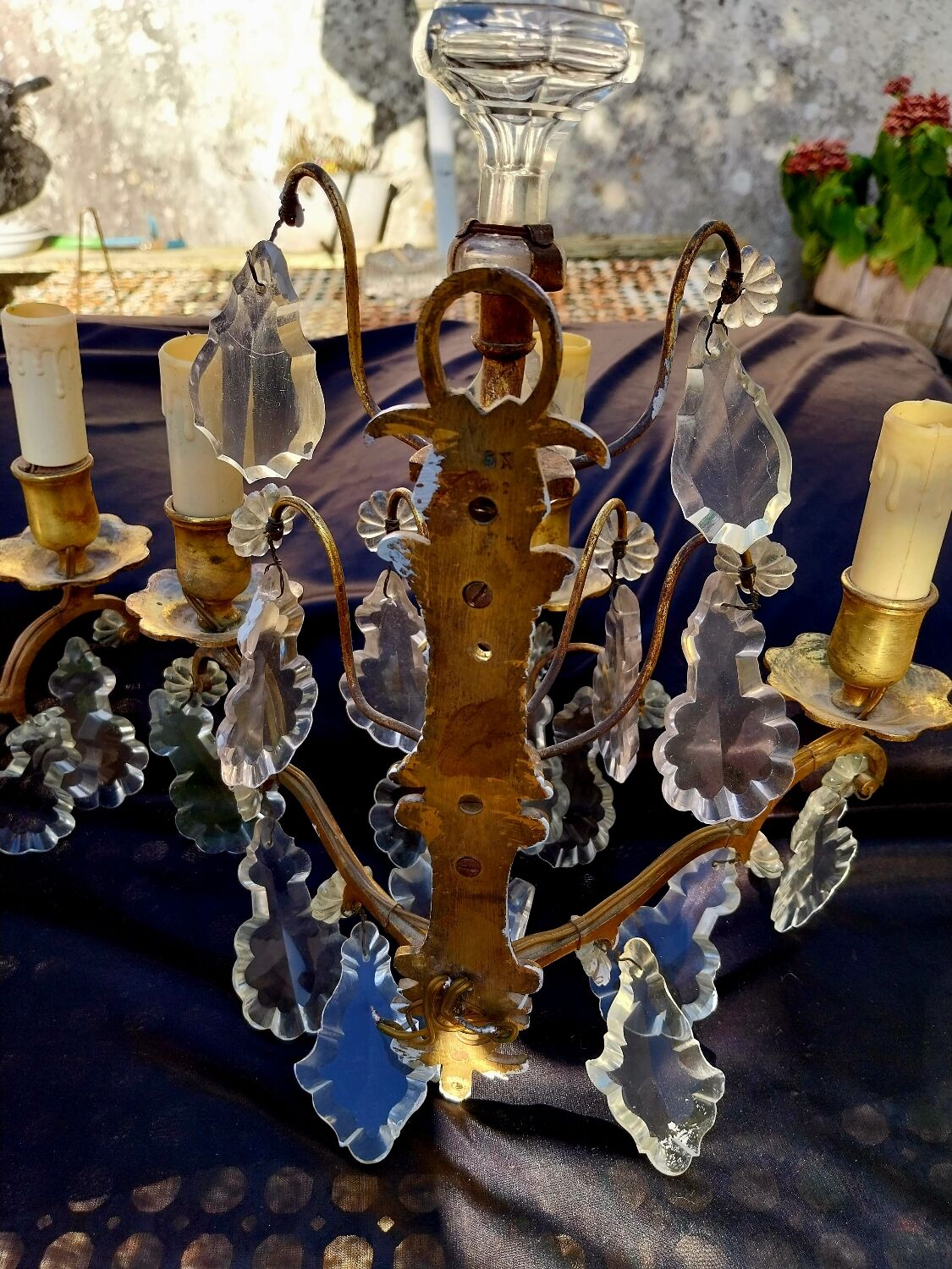 Wall sconces Louis XV style
