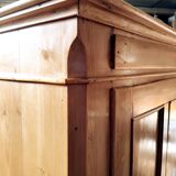 English bonnet chest in old pine