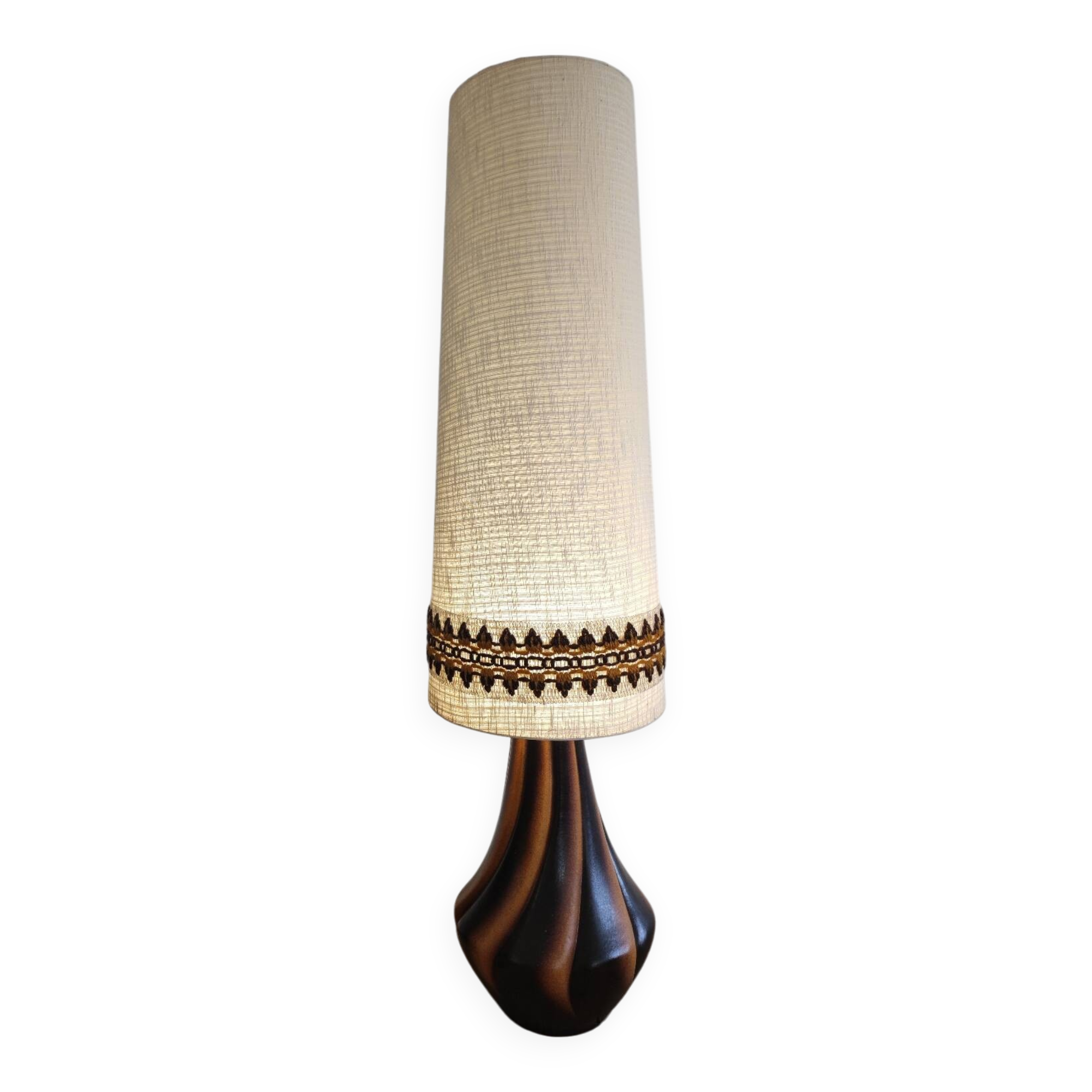 Ceramic floor lamp