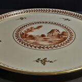 Limoges porcelain dish Georges Boyer decorated hand Art Deco period