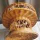 Panier bar vintage en rotin