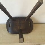 Brutalist tripod stool